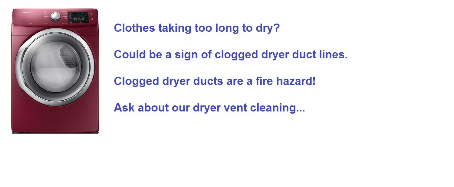 dryer vent cleaning in the Amarillo TX area - Texas